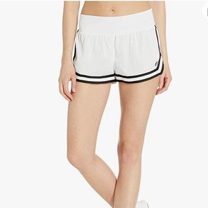 NWOT Champion White Mesh Notch Side Short | L Large